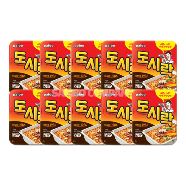팔도 도시락 컵라면 86g 10개