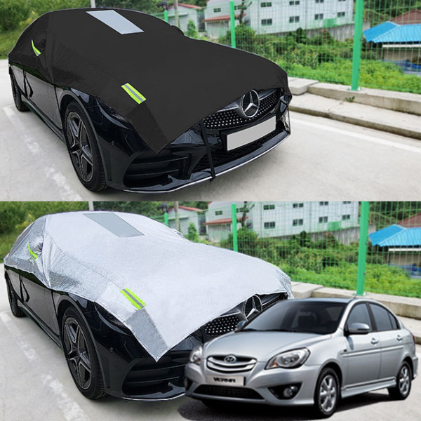 베르나트랜스폼 성에방지 덮개 자동차커버 반커버