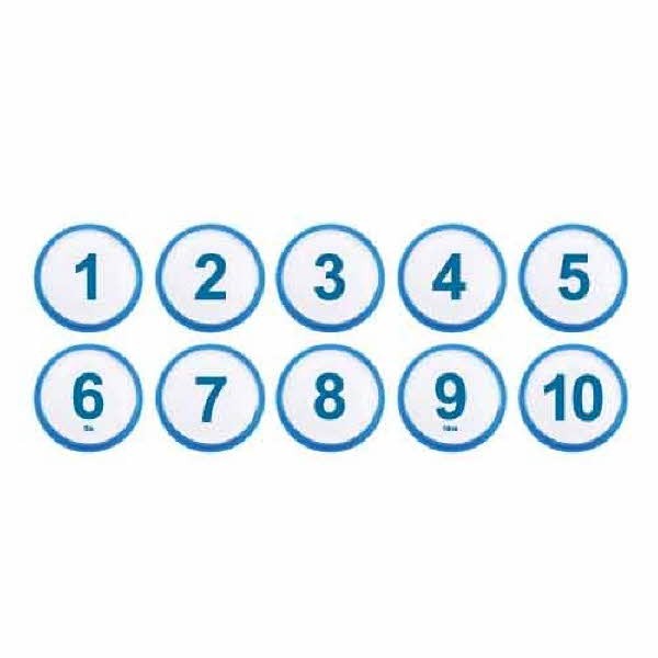 아이넘버 파랑1-10 1310 지름35 10개입