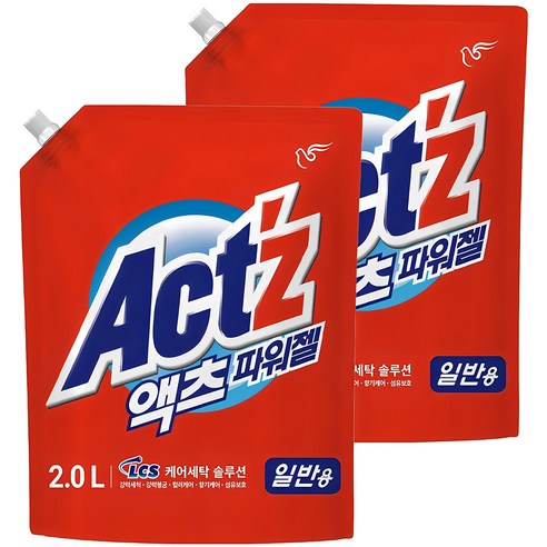 액츠파워젤 일반용 리필2 0L2개입