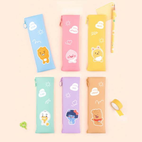 카카오프렌즈 러블리 미니 플랫 필통 리틀네오