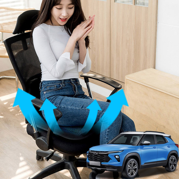 트레일블레이저 시원한쿨링팬 메쉬 쿨링방석 호환