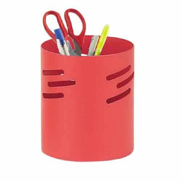 아카데미 펜꽂이 MW-605 적색(지름80x95mm)
