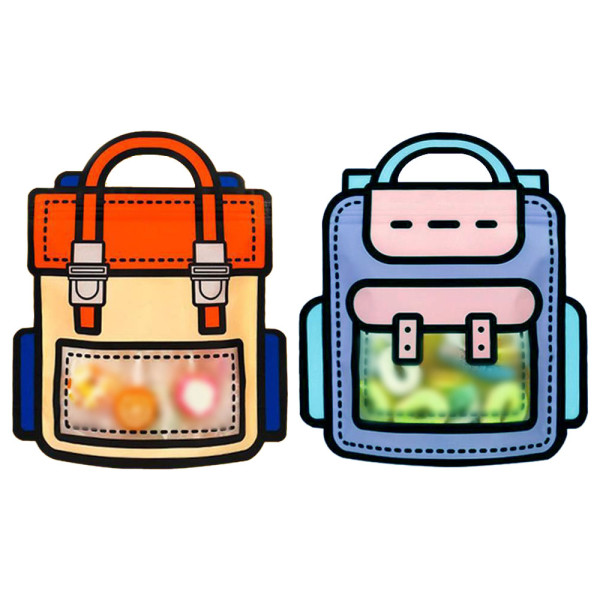 책가방 구디백 생일 답례품 간식 선물포장 대형 블루