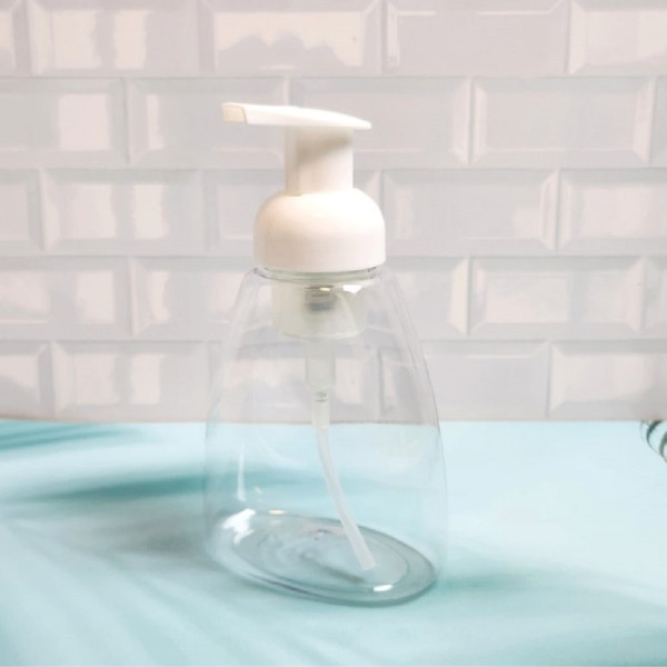 300ml 거품 펌프 투명 용기