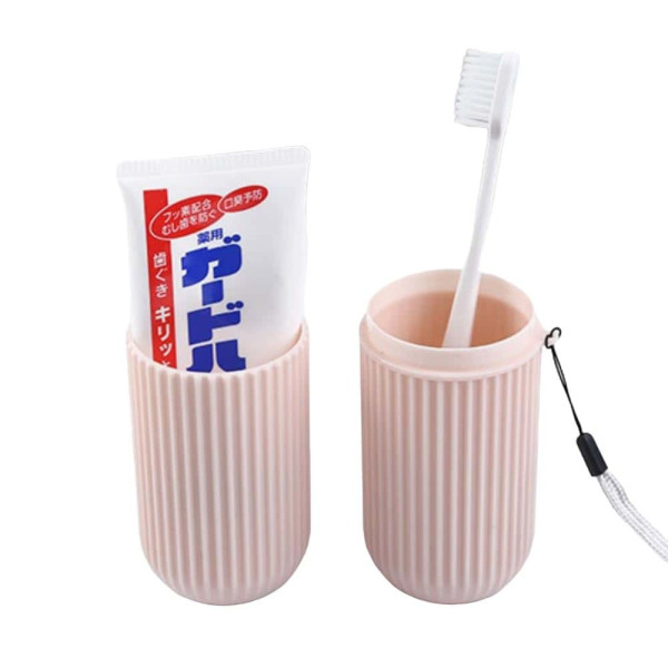 휴대용 칫솔케이스 핑크