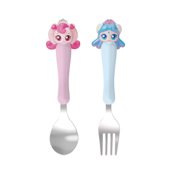 프린세스 캐치티니핑 피규어 스푼포크(하츄핑&사뿐핑)