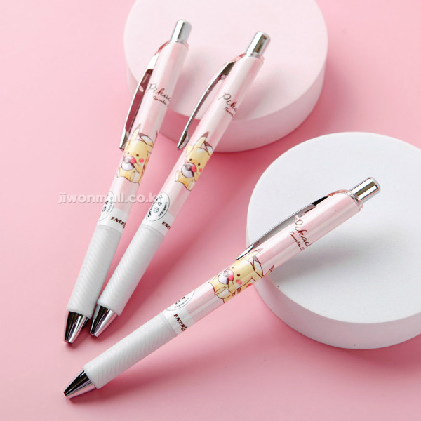포켓몬스터 에너겔 볼펜(핑크) 0.5mm-10EA