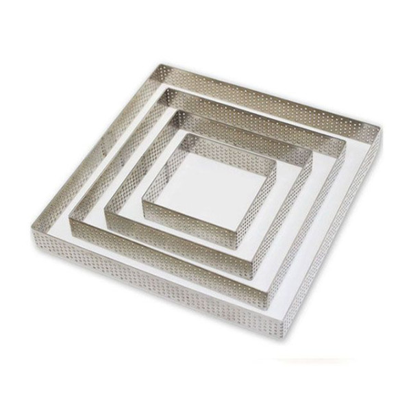 쿠킹의정석 무스링 타공 사각틀(12cm) 1개