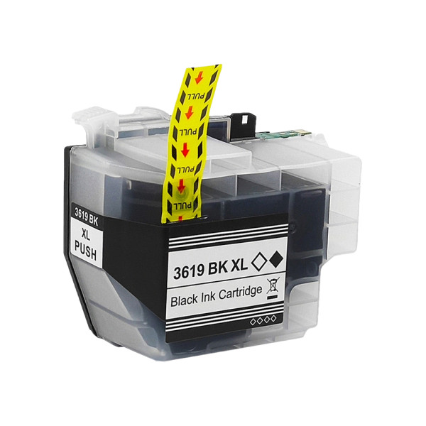 브라더 잉크 프린트 프린터잉크리필 호환 대용량 LC3619XL 검정 컬러
