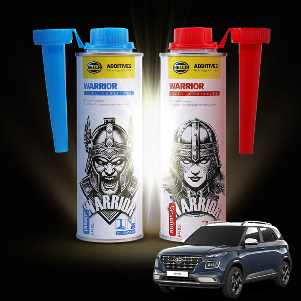 베뉴 가솔린,디젤 프리미엄 연비향상 헬라 워리어 연료첨가제 300ML