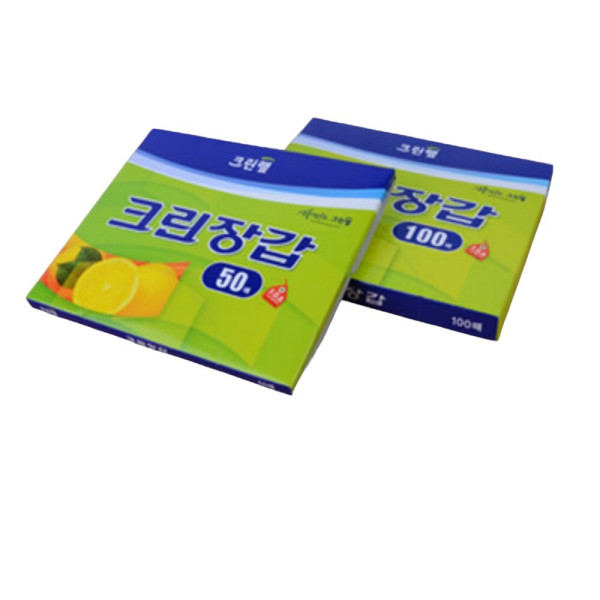 크린랩 크린장갑 50매/100매 50매