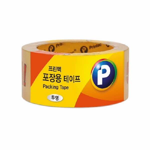 프린텍 P4880 포장용 테이프 투명 OPP 48 x 80