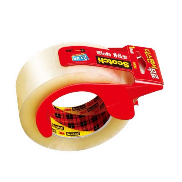 3M 포장용 테이프 3615 48mm x 100m 투명 디스팬서