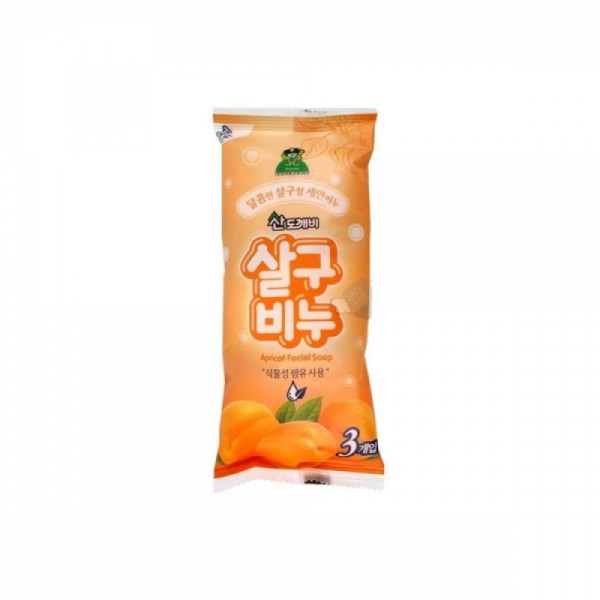 식물성 팜유 함유 살구비누 3개입 미용비누 일반비누