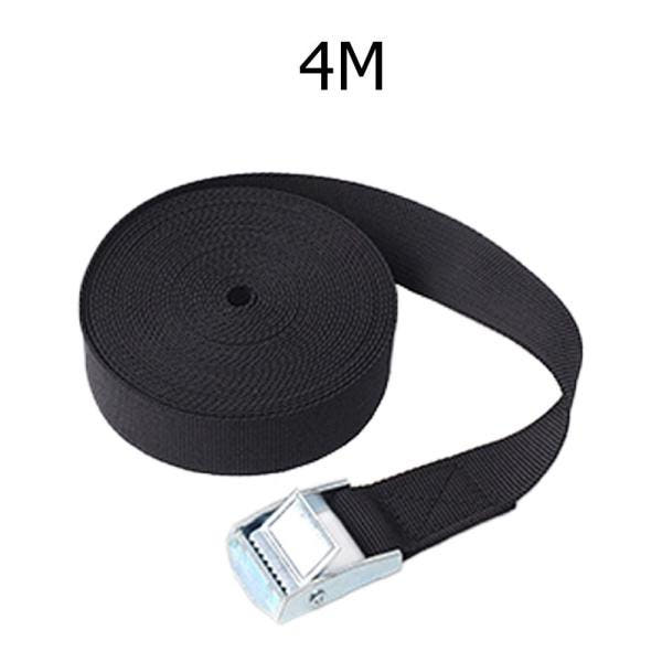 블랙 화물 고정 벨트 4M