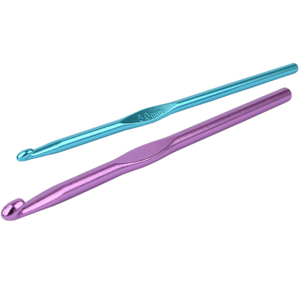 12P 컬러 뜨개질 코바늘 세트