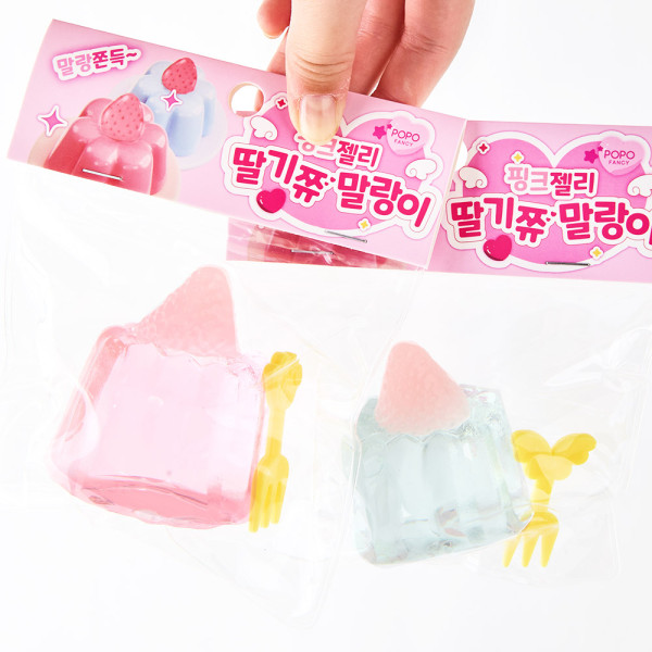 핑크젤리 딸기쮸 말랑이-16EA