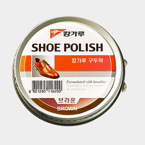 캉가루고체구두약100g_브라운