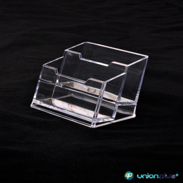 아크릴 명함꽂이 2단 거치대 110x65x70mm NC02