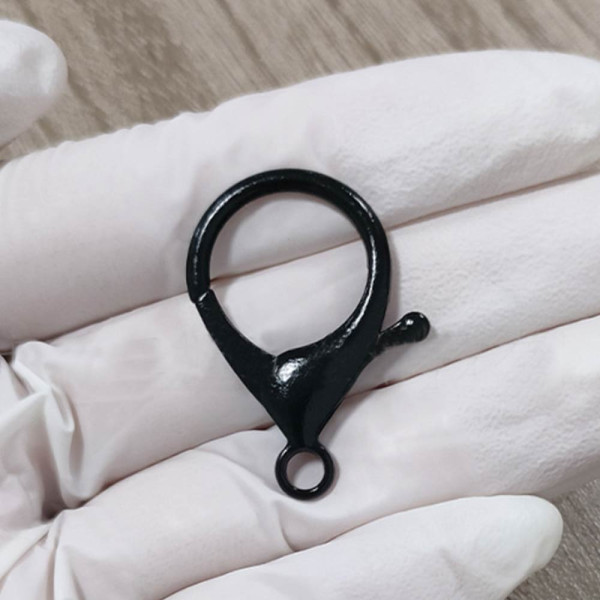 랍스터고리 아연합금 32mm 게고리 블랙 써지컬