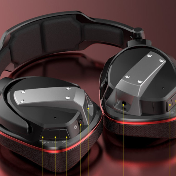 디자인특허 7.1채널 게이밍 블루투스 헤드셋 PENTA X9