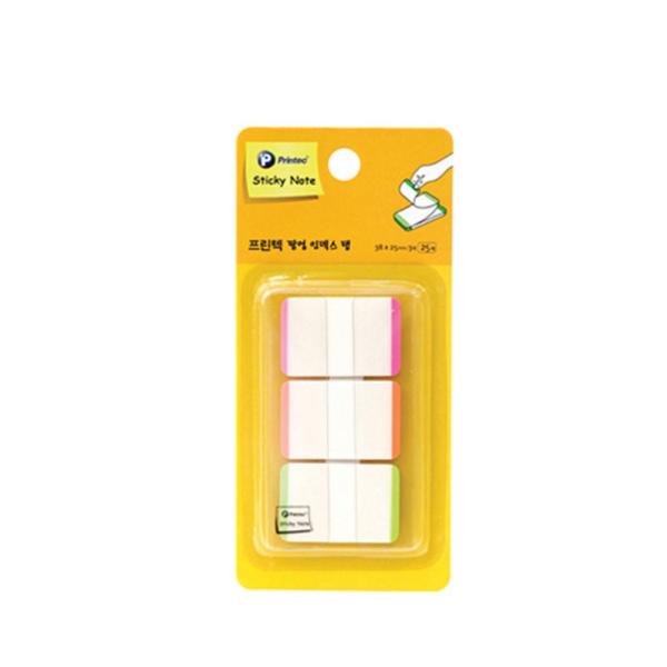 인덱스탭형광라인3색 IT3825-3NL(38x25mm 25매)