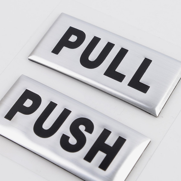 2P PULL PUSH 사각 돔사인