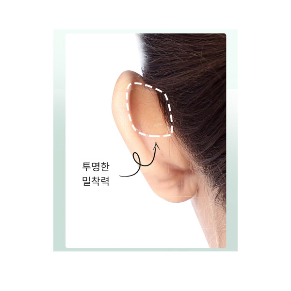 얼굴 리프팅 귀부착 스티커 브이라인 탄력 주름 개선 스티커