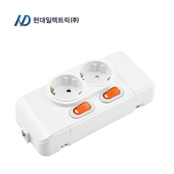 개별형 노출2구콘센트 1Ga4 26070 1F711 5개묶음
