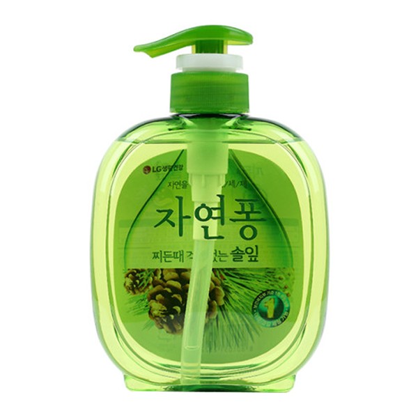 자연퐁 솔잎으로 설거지 하기