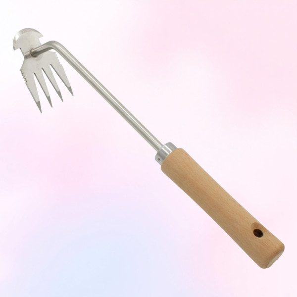 제초호미 갈퀴 원예 스뎅 도구 풀뽑는 괭이 곡괭이