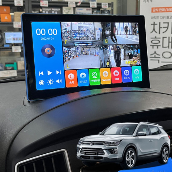 뷰티풀코란도 제임스P 10.1인치 4채널블랙박스
