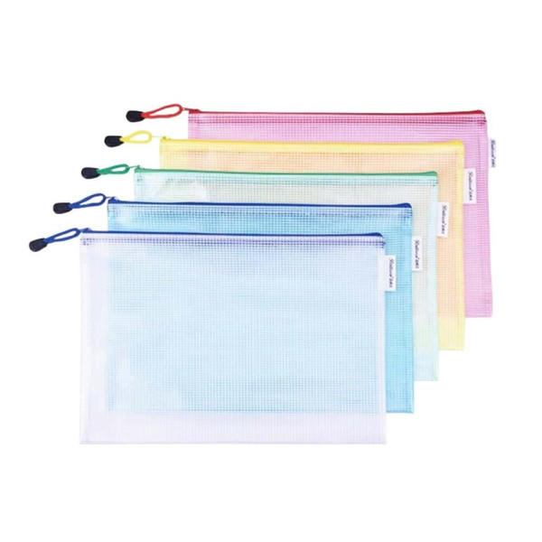 PVC 사무용 포켓 파우치 A4 사이즈