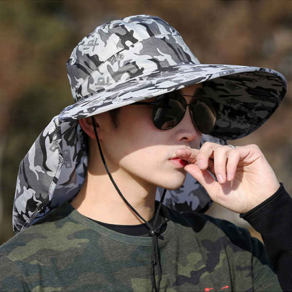 캠핑 농사 등산 해외여행 햇빛가리개 햇모자 넓은모자