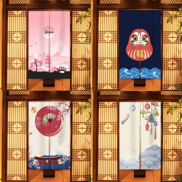 레이지 일본 노렌 가림막커튼 주문제작(85cmx90cm)