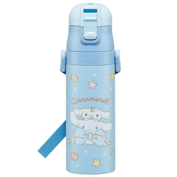 시나모롤 원터치 스테인레스 보냉 물병 470ml