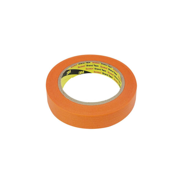 3M 종이 마스킹테이프 주황색 20mm x 40M 마스킹테이프