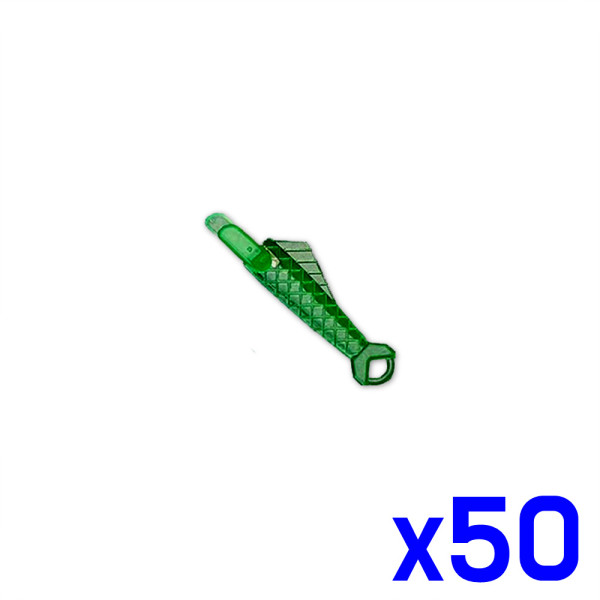 간편사용 물고기모양 자주실꿰기 x50개 의류수선