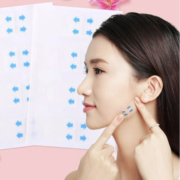 잔솔 얼굴 리프팅 테이프 40P 페이스 필름 주름 탄력