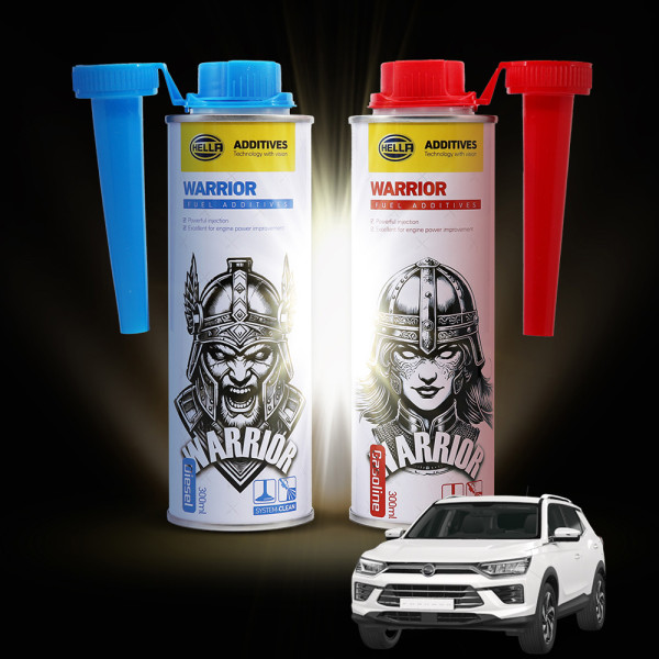 뷰티풀코란도 가솔린,디젤 프리미엄 연비향상 헬라 워리어 연료첨가제 300ML