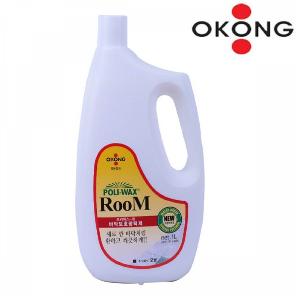 오공 바닥 광택제 포리왁스 ROOM 1리터 광택제