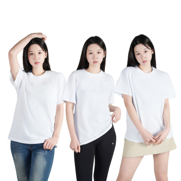 좋은티샵 남녀공용 20수 라운드 면 반팔티 반팔 티셔츠