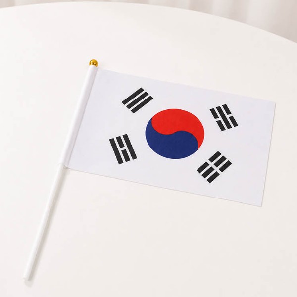 미니 태극기 다양한 행사 경기 응원 깃발 수기 BM-525