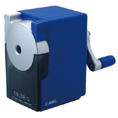 CARL 2단계 심조절 연필깎이 CP-100A 블루