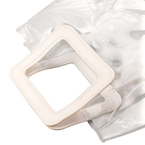 투명 PVC 핸드백