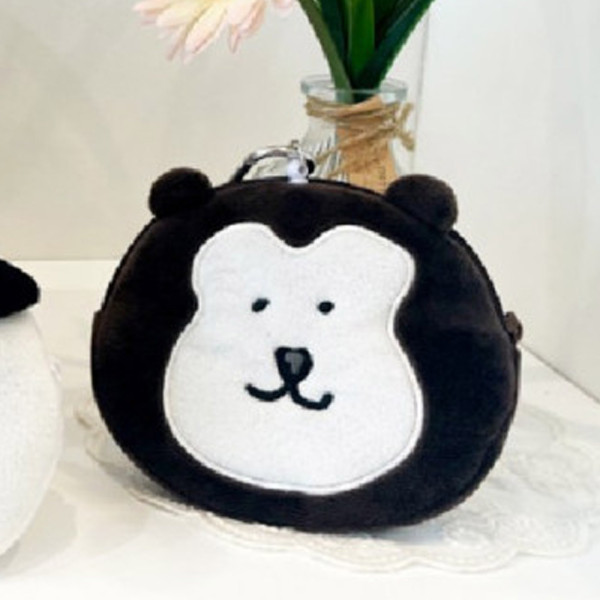 담곰이 얼굴 파우치-말레이곰
