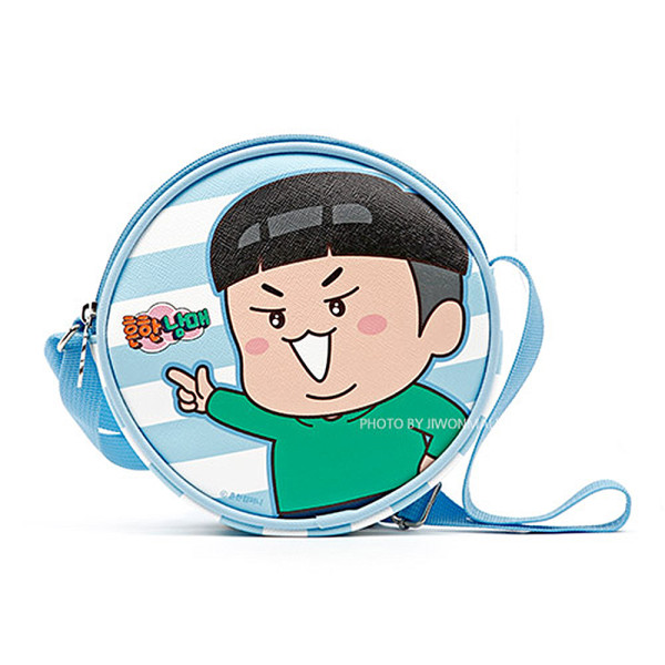 흔한남매 캔디 원형크로스-블루