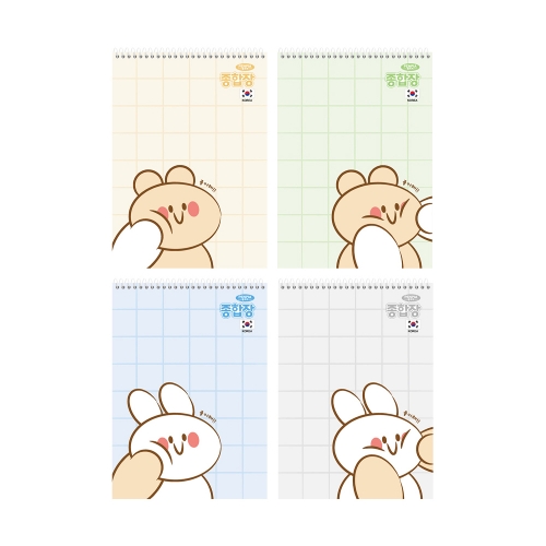 펜피아 3000 무선 종합장 공용 필기노트 185 260mm 32매