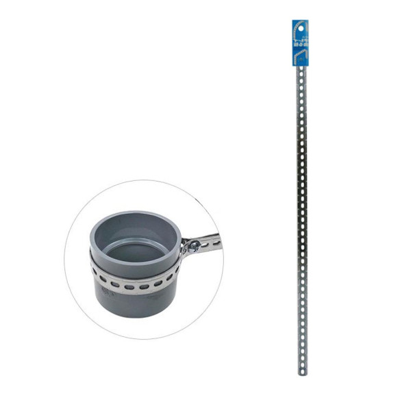 벨트형 스텐 밴딩플레이트 408mm 배관용품